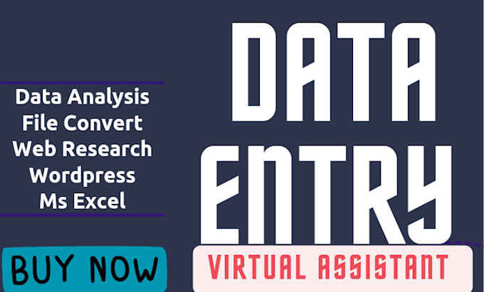 Bestseller - do data entry virtual assistant and wordpress service