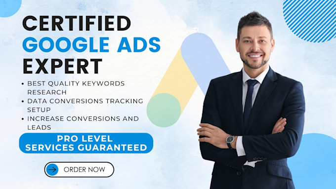 Gig Preview - Setups your google ads and optimize PPC campaigns