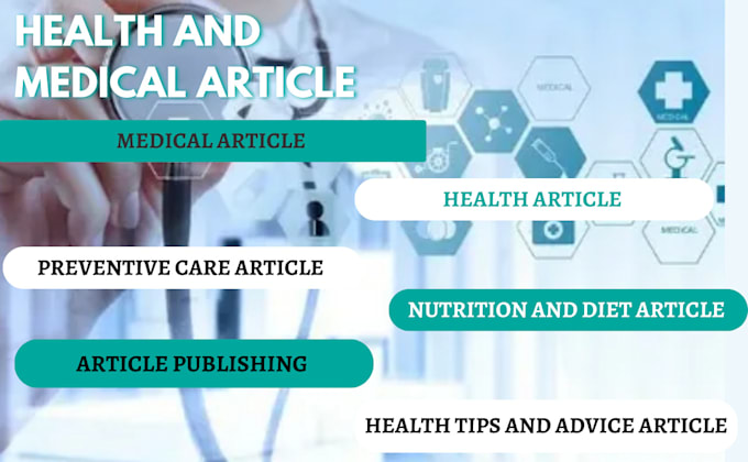 Gig Preview - Write health and medical article or blog post