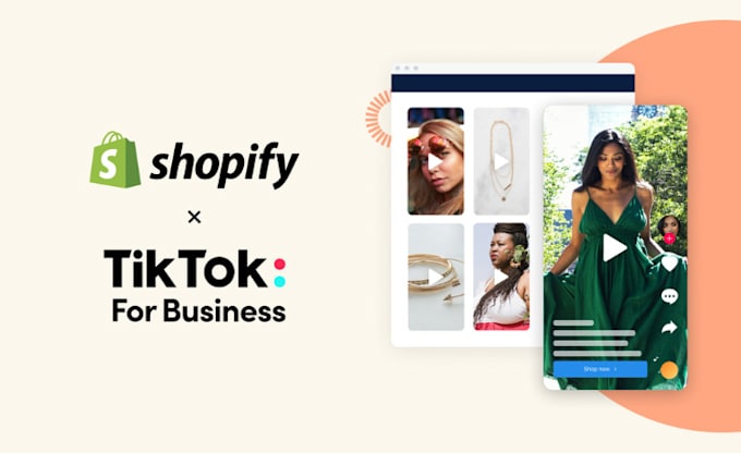 Gig Preview - Setup tiktok shop dropshipping shopify ecommerce store marketing expert llc