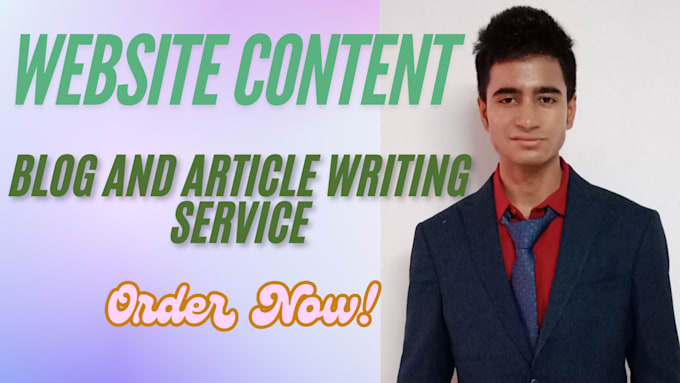 Bestseller - write website content and blog posts as your content writer