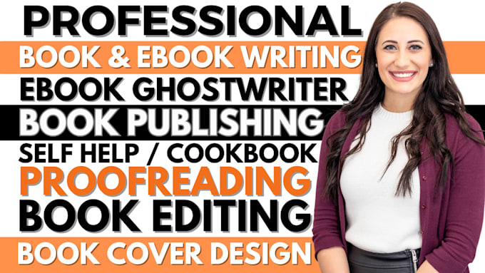 Gig Preview - Be your kdp ebook writer ghostwriter fiction, nonfiction book writing cookbook