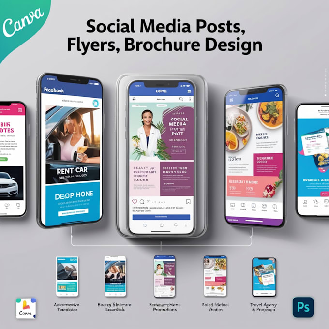 Gig Preview - Design canva templates, canva post, instagram post or anything in canva