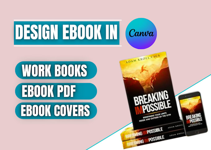 Gig Preview - Design ebook pdf workbooks, lead magnets in canva