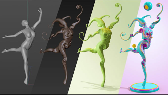 Gig Preview - Carve high quality 3d stl carving for miniatures and action figures zbrushexpert