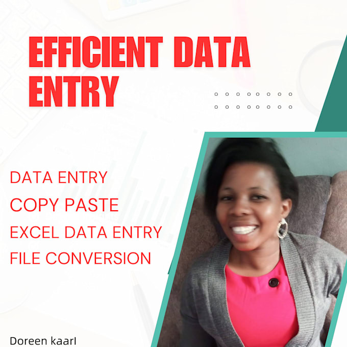 Gig Preview - Do data entry virtual assistant