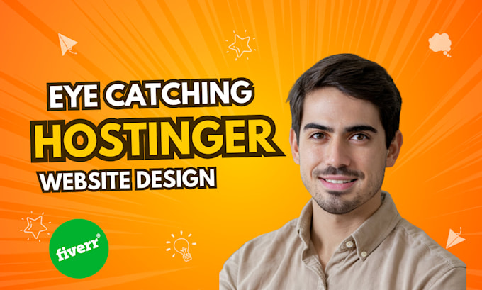 Gig Preview - Build hostinger website design hostinger website hostigner redesign website