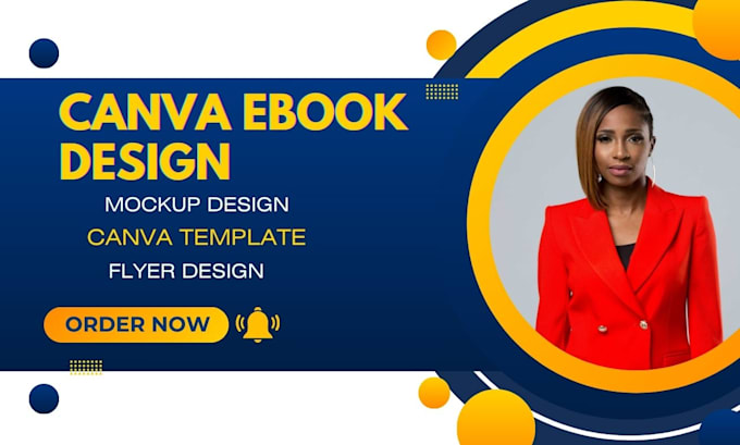 Gig Preview - Design canva ebook layout flyer designmockup  social media post canva templete