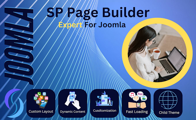 Gig Preview - Create joomla website with sp page builder