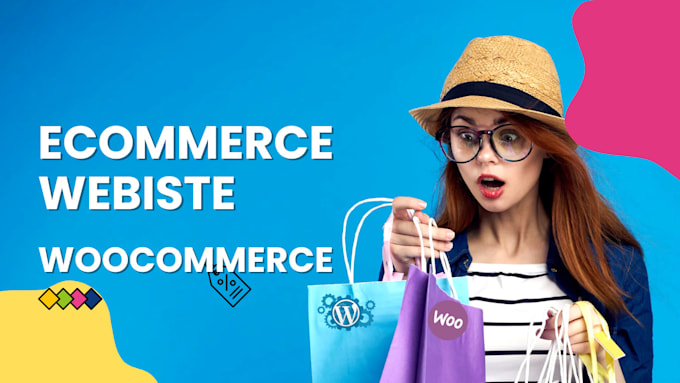 Gig Preview - Build wordpress ecommerce website using woocommerce, online store