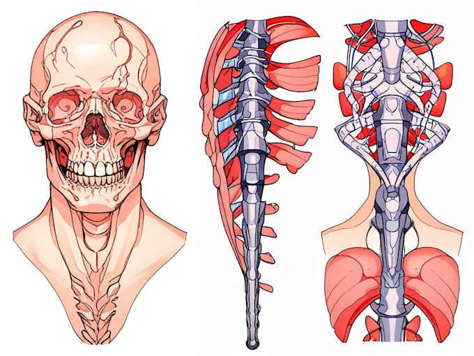 Gig Preview - Do realistic medical illustration