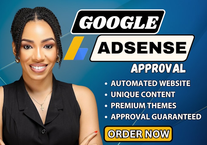 Gig Preview - Get google adsense approval guaranteed, adsense approved, article writing