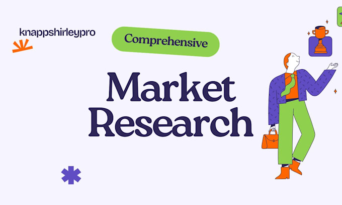 Gig Preview - Do market research, competitor analysis and market analysis