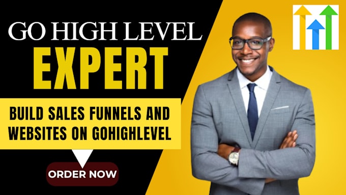 Gig Preview - Be your gohighlevel expert for go high level website and sales funnel