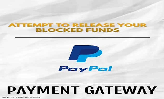 Gig Preview - Attempt to release your blocked funds from paypal, wise, stripe, etc