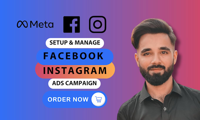 Gig Preview - Setup and manage facebook ads, instagram ads campaign for you