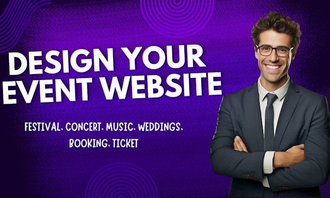 Gig Preview - Build event management booking wedding music festival concert ticket website