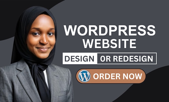 Gig Preview - Wordpress website design redesign wordpress website ai builder integration