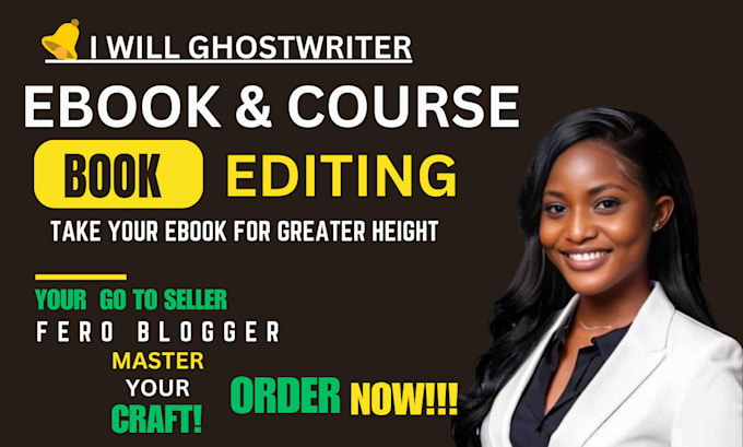 Gig Preview - Do online course creation course content ebook writing and developmental editor