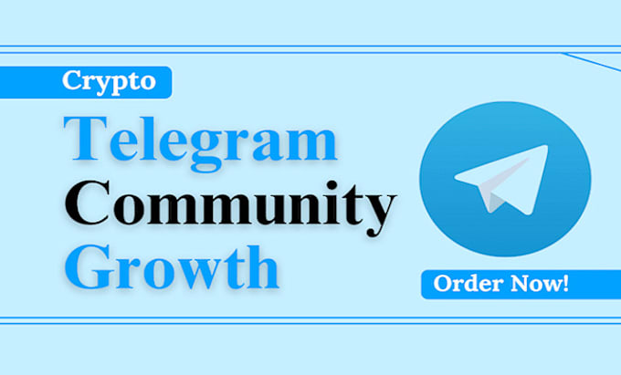 Gig Preview - Promote crypto telegram group, telegram channel to gain real active engagements