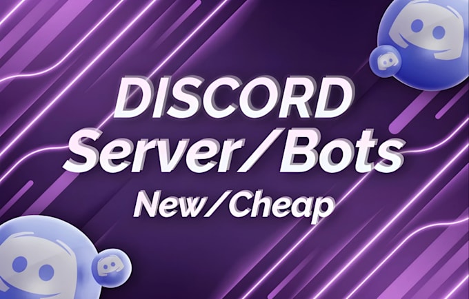 Bestseller - set up new and existing discord servers or bots