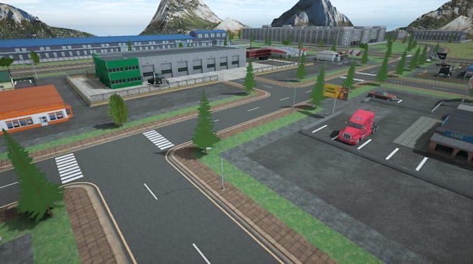 Gig Preview - 3d transport commercial government buildings,cityscape design,endscape rendering