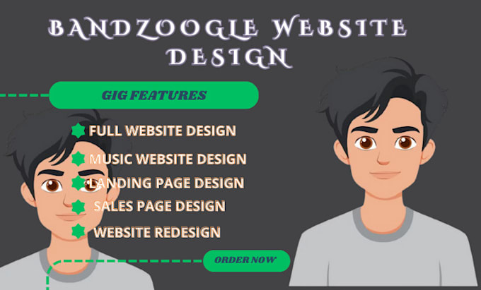 Bestseller - design or redesign a responsive functional bandzoogle music podcast website