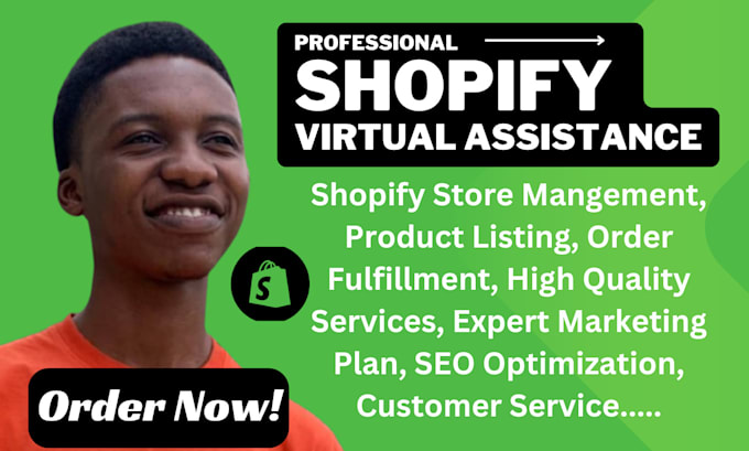 Gig Preview - Be your professional shopify virtual assistant to boost your store success