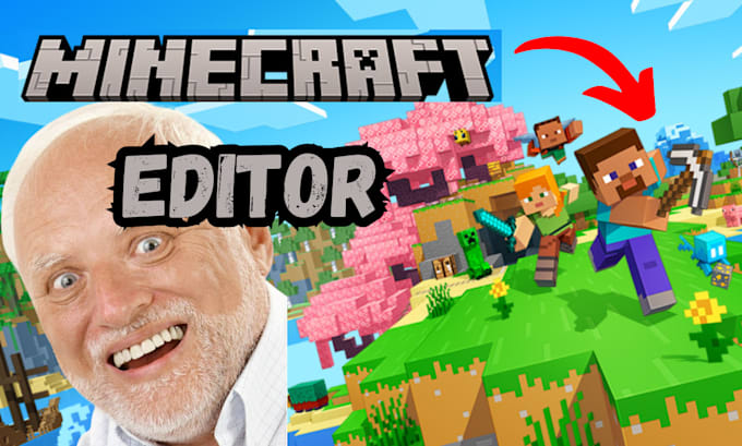 Gig Preview - Create funny gaming video edits for minecraft