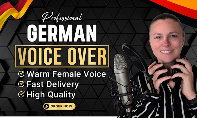 Bestseller - record a female german voice over