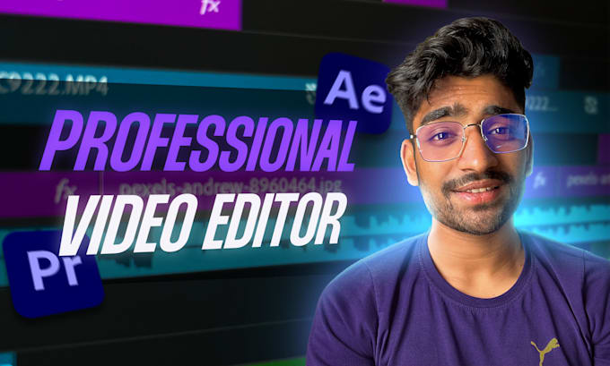 Gig Preview - Do professional video editing for you