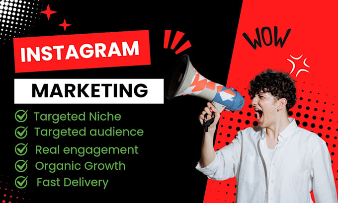 Gig Preview - Do organically instagram marketing