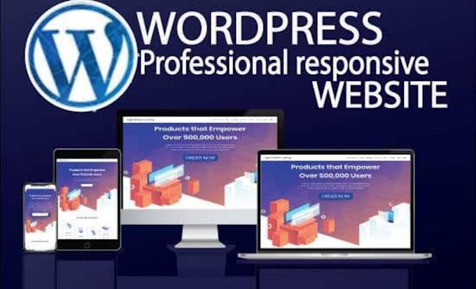 Gig Preview - Make pro responsive business website development service