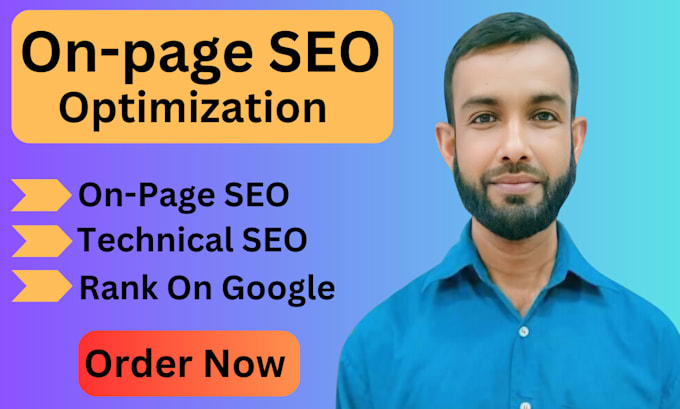 Gig Preview - Improve on page SEO optimization for google ranking