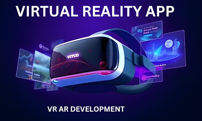 Gig Preview - Develop vr virtual reality app augmented reality app ar unity game