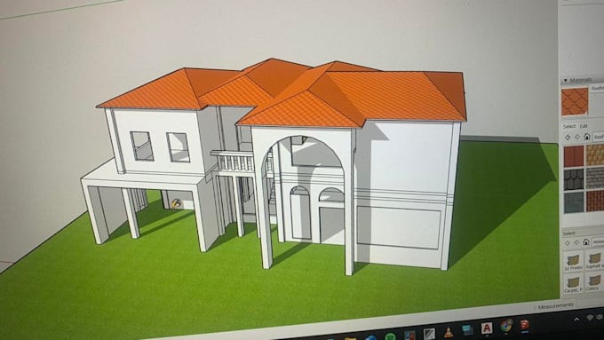 Gig Preview - Create beautiful building 3d floor plan in sketchup