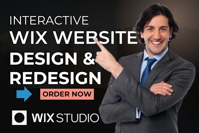 Gig Preview - Interactive wix studio website animated 3d wix website scrolling animation wix