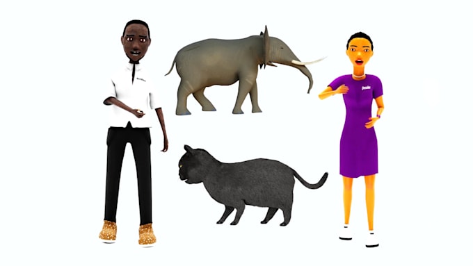 Bestseller - rig and animate characters, humans or animals in 3d