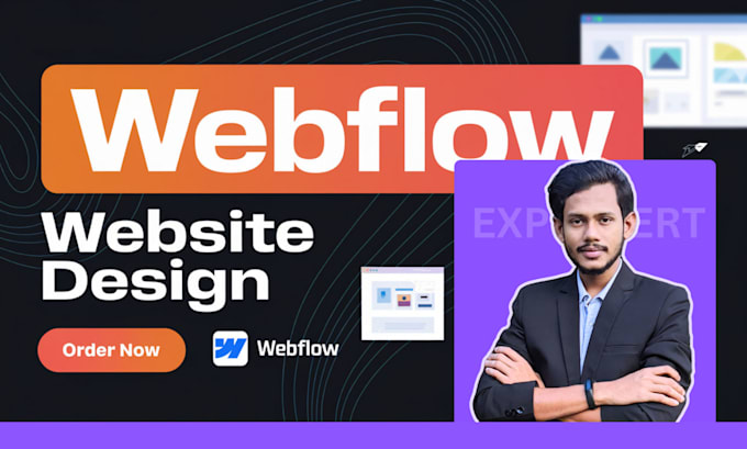 Gig Preview - Design figma to webflow website and update or fix webflow website