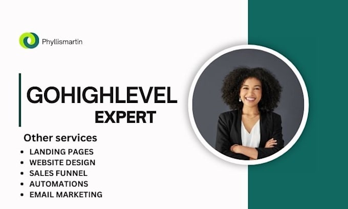 Gig Preview - Gohighlevel landing page gohighlevel website gohighlevel sales funnel ghl expert