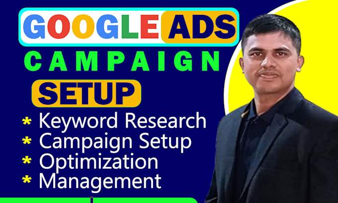 Gig Preview - Setup google ads adwords PPC campaigns sem