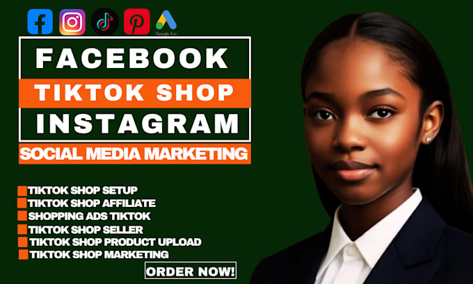 Bestseller - set up pro tiktok shop instagram facebook shop UK USA ca tiktok shop management