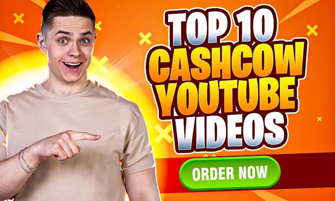 Gig Preview - Do automated cash cow videos, cash cow youtube, cash cow faceless videos