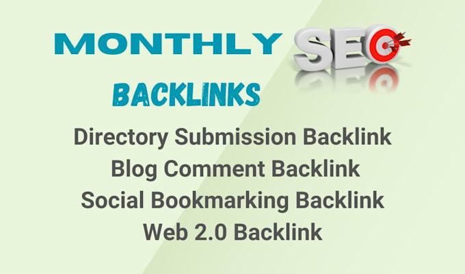 Bestseller - provide monthly off page SEO service with 4 type backlinks