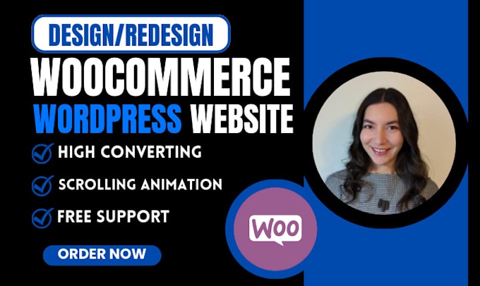 Gig Preview - Design woocommerce online store with wordpress fix woocommerce bugs with SEO