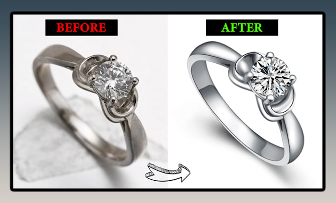 Gig Preview - Business class jewelry photo retouching