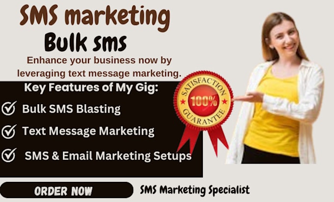 Gig Preview - Provide bulk SMS text massage marketing