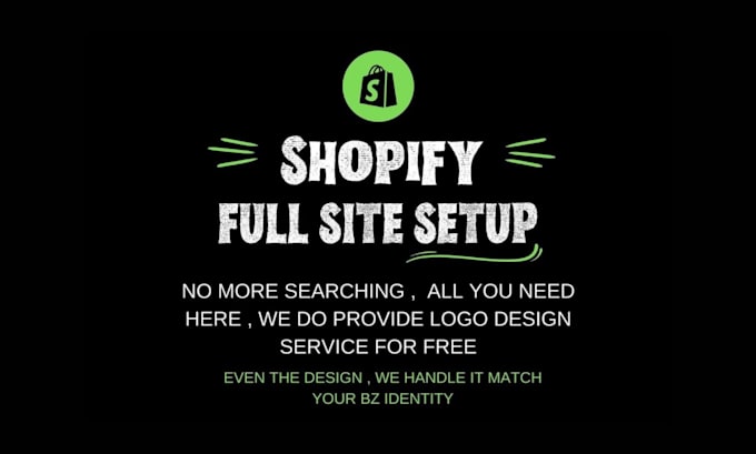 Gig Preview - Build a shopify website that is professional, fast, and sales ready