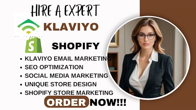 Gig Preview - Do shopify klaviyo black friday christmas sales email campaign templates design