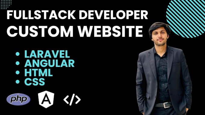 Gig Preview - Make custom web design PHP angular HTML CSS fast professional